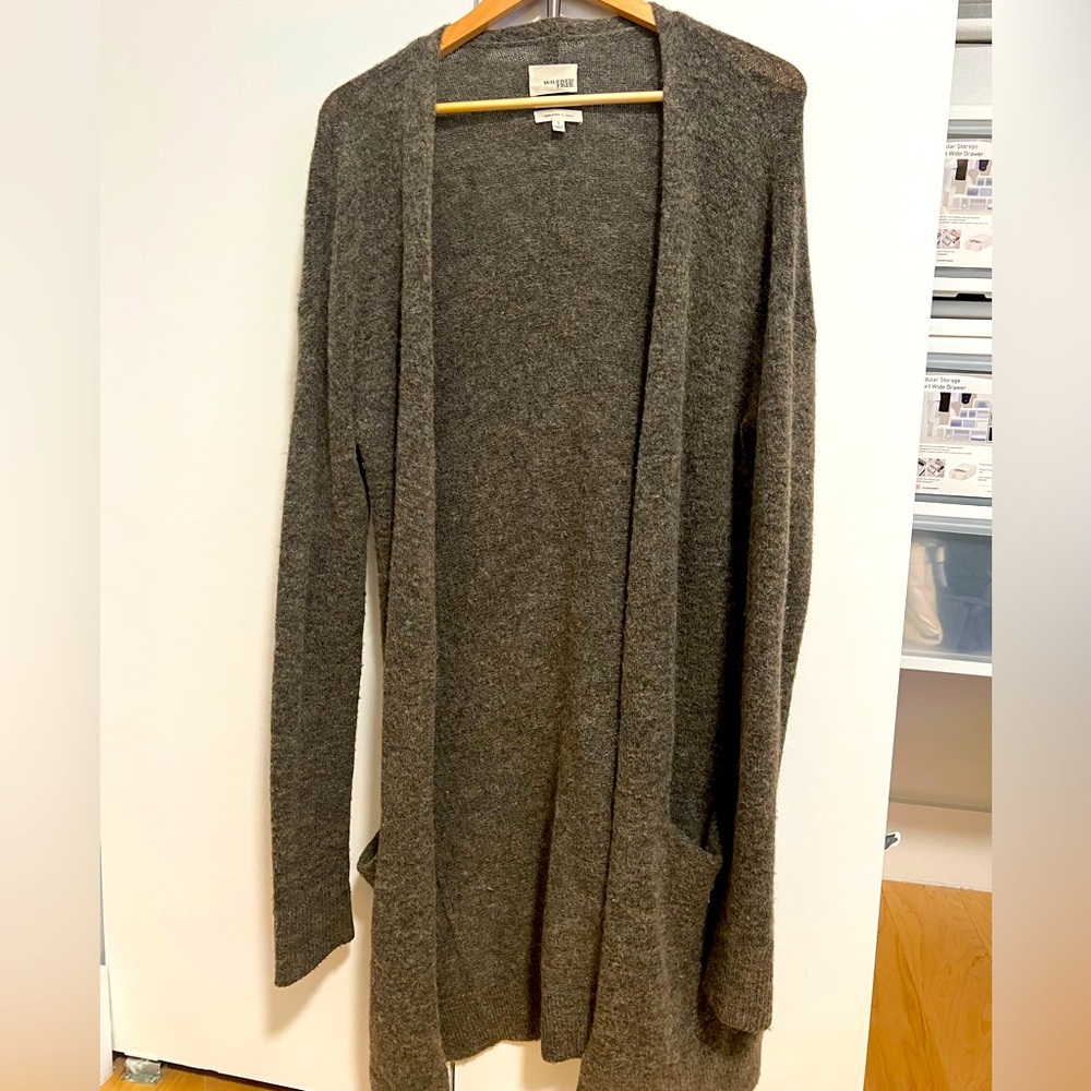 Aritzia Wilfred Long Cardigan